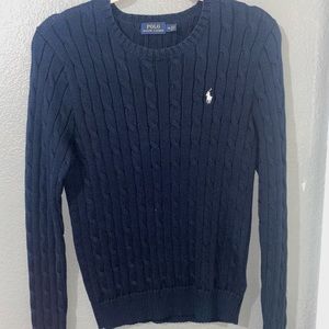 RALPH LAUREN WOMENS CREWNECK SWEATER